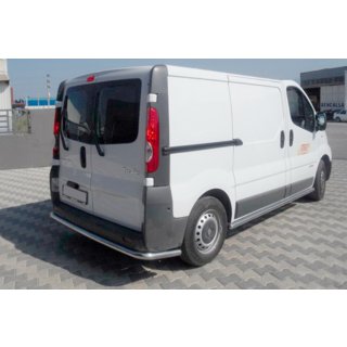 Achterbeschermbeugel met hoekstukken (RVS) Renault Trafic 2001–2015 foto 1