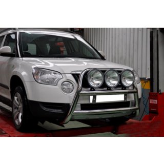 Bullbar WT018 (RVS) Skoda Yeti 2009–2017 foto 2