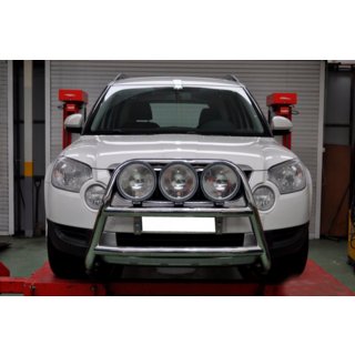 Bullbar WT018 (RVS) Skoda Yeti 2009–2017 foto 4