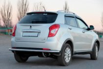 SsangYong Korando 2010–2019 Achterbumperbeugel AK005 (RVS) foto 1
