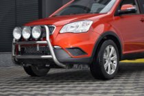SsangYong Korando 2010–2019 Bullbar WT018 (RVS) foto 2