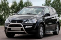 SsangYong Kyron 2005–2014 Bullbar WT022 (RVS) foto 1