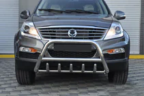 SsangYong Rexton I 2001–2017 Bullbar WT003 (RVS) foto 5