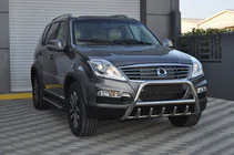 SsangYong Rexton I 2001–2017 Bullbar WT003 (RVS) foto 4