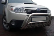 Subaru Forester 2008–2013 Bullbar WT002 (RVS) foto 1
