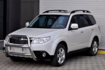 Subaru Forester 2008–2013 Bullbar WT018 (RVS) foto 3