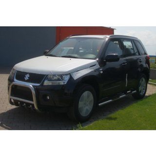 Bullbar QT006 (RVS) Suzuki Grand Vitara 2005–2017 foto 3