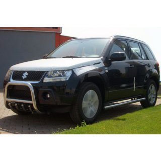 Bullbar QT006 (RVS) Suzuki Grand Vitara 2005–2017 foto 1
