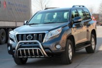 Toyota Land Cruiser Prado 150 2009–2023 Bullbar WT002 (RVS) foto 6