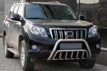 Toyota Land Cruiser Prado 150 2009–2023 Bullbar WT002 (RVS) foto 1