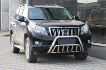 Toyota Land Cruiser Prado 150 2009–2023 Bullbar WT002 (RVS) foto 3