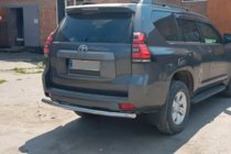Toyota Land Cruiser Prado 150 2009–2023 Achterbeugel AK002 (RVS) foto 4