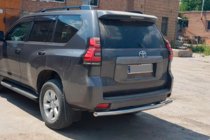 Toyota Land Cruiser Prado 150 2009–2023 Achterbeugel AK002 (RVS) foto 7