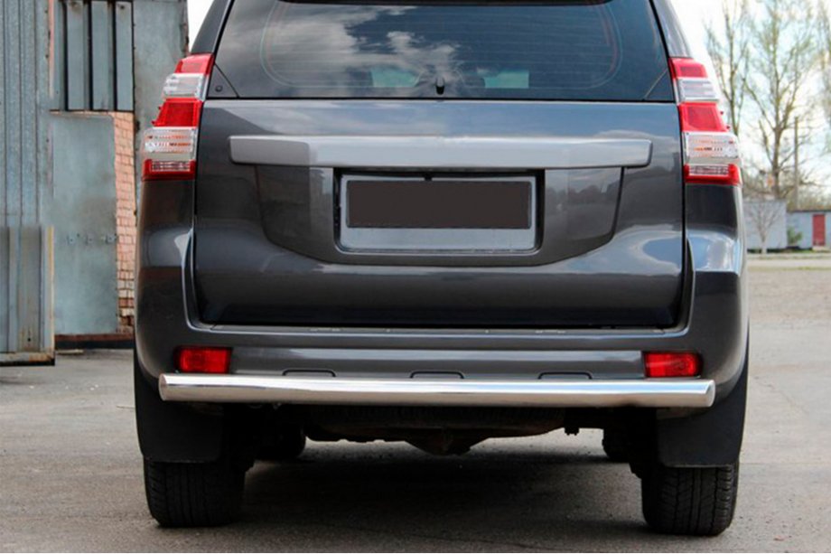 Toyota Land Cruiser Prado 150 2009–2023 Achterbeugel AK002 (RVS) Image