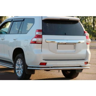Achterbeschermbeugel AK005-2 (RVS) Toyota Land Cruiser Prado 150 2009–2023 foto 3