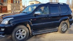 Toyota Land Cruiser Prado 120 2002–2009 Bescherming voor zijtreden BB004 (2 st., RVS) foto 2