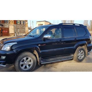 Bescherming voor zijtreden BB004 (2 st., RVS) Toyota Land Cruiser Prado 120 2002–2009 foto 2