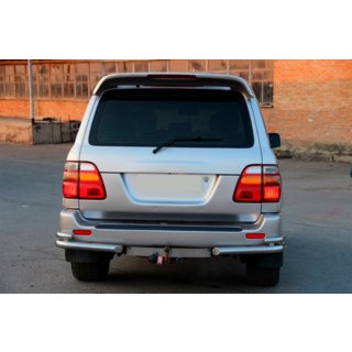 Achterhoekstukken AK003-Double (2 st., RVS) Toyota Land Cruiser 100 1998–2007 foto 3