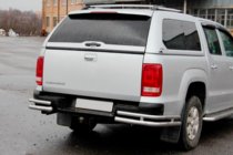 Volkswagen Amarok 2010–2022 Achterhoekstukken AK003-Double (2 st., RVS) foto 3