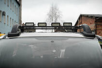 Volkswagen Amarok 2010–2022 Dakrails Black Shark (met dwarsdragers) foto 4