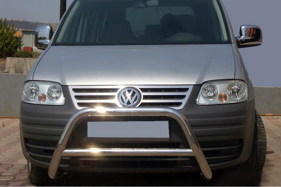 Volkswagen Caddy 2004–2010 Bullbar WT005 (RVS) Image