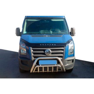 Bullbar WT002 (RVS) Volkswagen Crafter 2006–2016 foto 1
