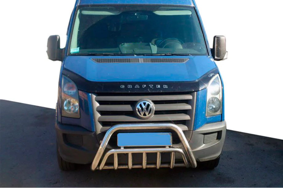 Volkswagen Crafter 2006–2016 Bullbar WT002 (RVS) Image