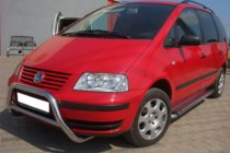 Volkswagen Sharan 1995–2010 Bullbar WT005 (RVS) foto 2