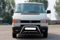 Volkswagen T4 Transporter 1990–2003 Bullbar WT002 60 mm (RVS) foto 2