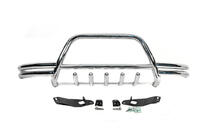 Volkswagen T4 Caravelle/Multivan 1990–2003 Bullbar WT003 Plus-2 (RVS) foto 3