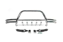 Volkswagen T4 Transporter 1990–2003 Bullbar WT003 Plus-2 (RVS) foto 2