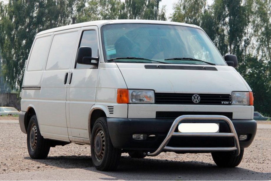 Volkswagen T4 Transporter 1990–2003 Bullbar WT022 (RVS) Image