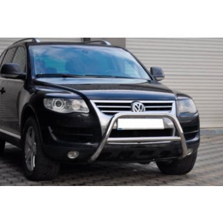 Bullbar WT005 Colt (RVS) Volkswagen Touareg 2002–2010 foto 3