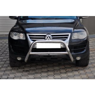 Bullbar WT005 Colt (RVS) Volkswagen Touareg 2002–2010 foto 1