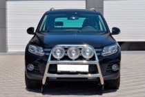 Volkswagen Tiguan 2007–2016 Bullbar WT018 (RVS) foto 2