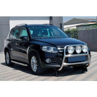 Bullbar WT018 (RVS) Volkswagen Tiguan 2007–2016 foto 3