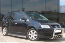 Volkswagen Touran 2003–2010 Bullbar QT006 (RVS) foto 3