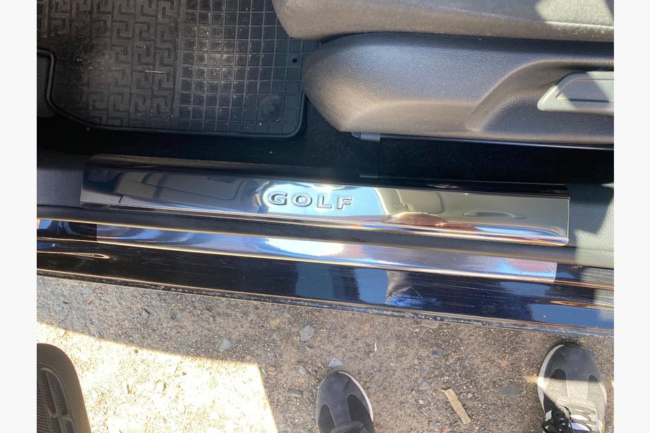 Volkswagen Golf 6 2008–2014 RVS instaplijsten voor binnenzijde dorpel (set 2 stuks) Foto 2