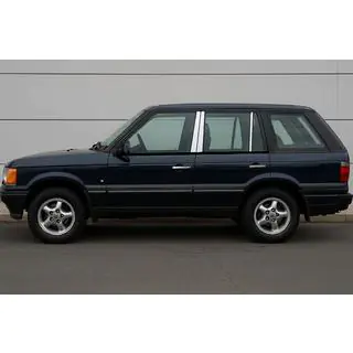 RVS deurstijl sierlijsten (6 stuks) Range Rover II P38A 1997–2002 foto 1