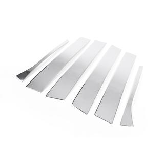 RVS deurstijl sierlijsten (6 stuks) foto 3