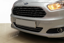 Ford Courier 2014–2023 Bumperbeschermers (2014-2018, set 2 stuks, RVS) foto 1