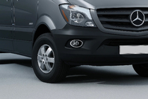 Mercedes Sprinter W906 2006–2018 RVS sierlijsten voor mistlampen 2013↗ (2 stuks) foto 1