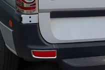 Mercedes Sprinter W906 2006–2018 RVS reflector sierlijsten (set van 2) foto 1
