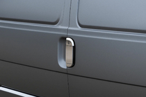 Volkswagen T4 Caravelle/Multivan 1990–2003 RVS afdekkappen voor achterste portiergreep foto 1