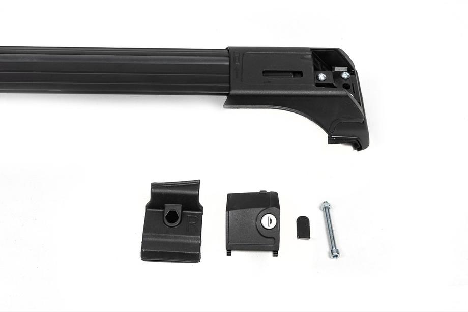 Dwarsdragers voor geïntegreerde dakrails, afsluitbaar Skybar V2 (2 stuks) tot 120 cm, grijs Foto 10