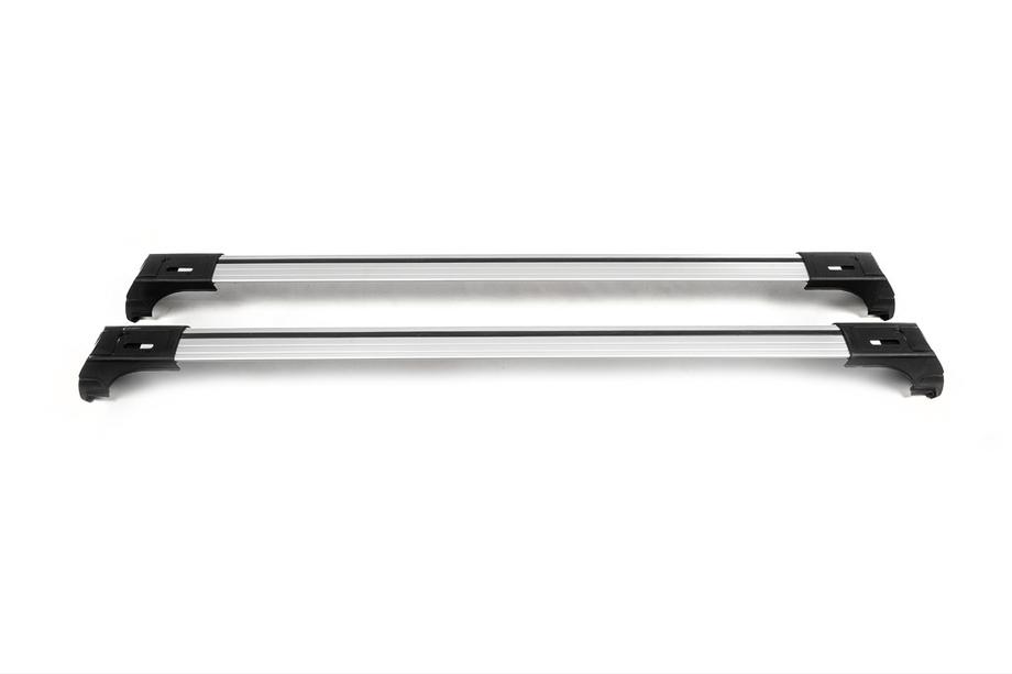 Dwarsdragers voor geïntegreerde dakrails, afsluitbaar Skybar V2 (2 stuks) tot 120 cm, grijs Foto 21