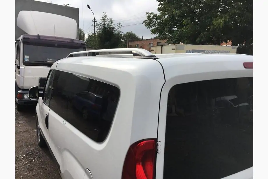 Opel Combo 2012–2018 Dakrails CROWN (mat grijs) Foto 3