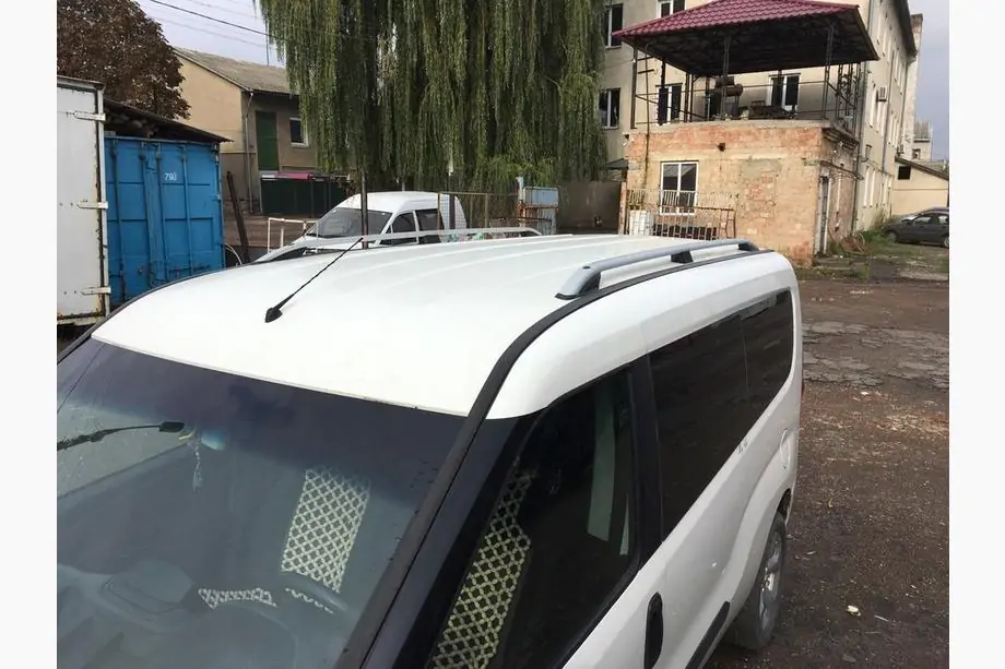 Opel Combo 2012–2018 Dakrails CROWN (mat grijs) Foto 5