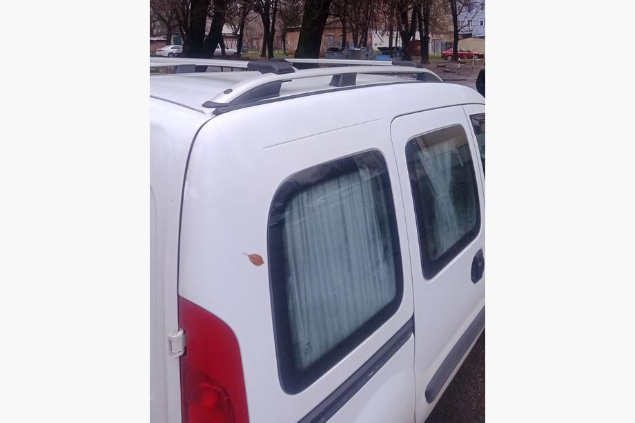 Renault Kangoo 1998–2008 Skyport dakrails (mat grijs) Foto 1