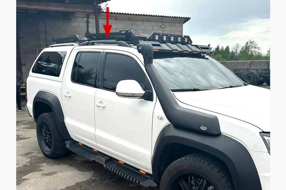 Volkswagen Amarok 2010–2022 Dakrails Skyport Black Foto 5